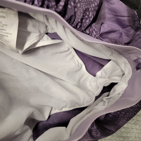 Under Armour Women's UA Mileage 2.0 Printed Running Shorts Size Medium Purple‎ - Picture 5 of 11